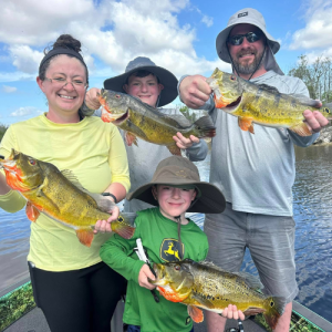 Florida peacock bass fishing