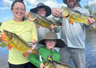 Florida peacock bass fishing