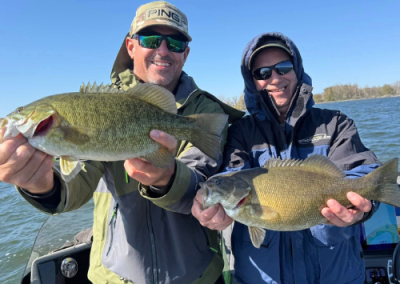 Lake Erie Smallmouth Fishing